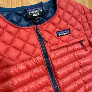 Patagonia Red Women's AlpLight Down Pullover